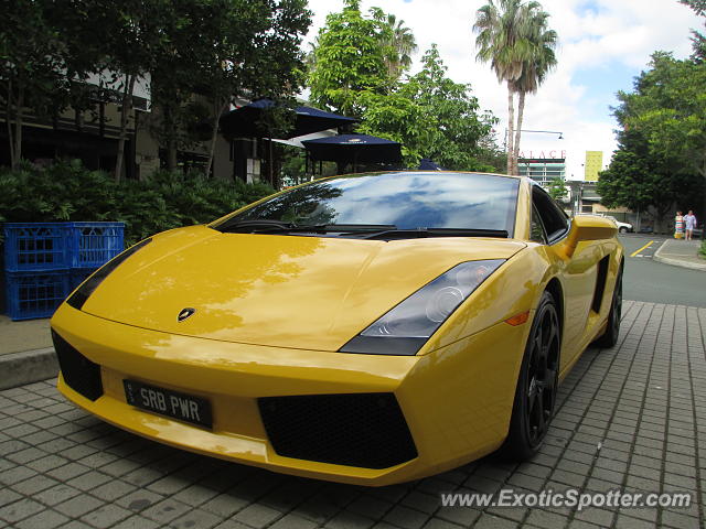 Lamborghini Gallardo spotted in Brisbane, Australia