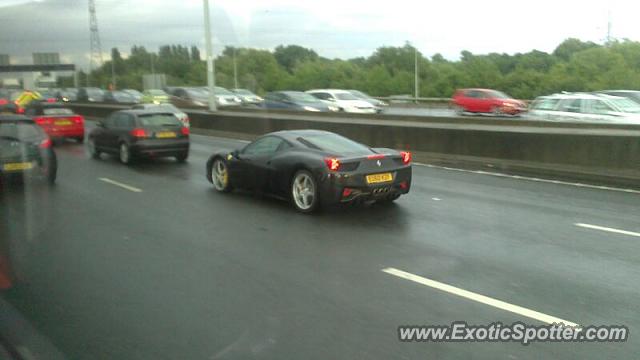 Ferrari 458 Italia spotted in London, United Kingdom