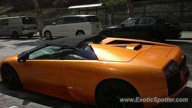 Lamborghini Murcielago spotted in Hong Kong, China