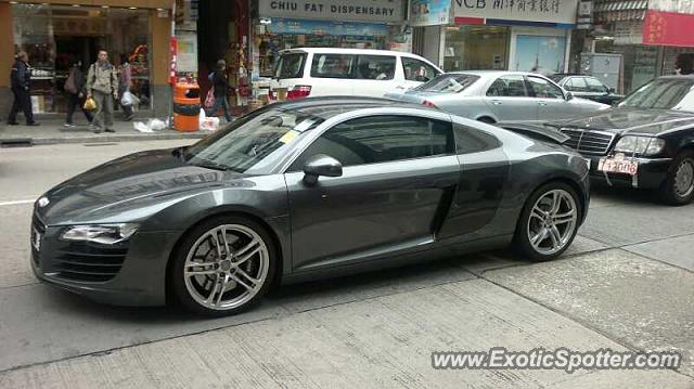 Audi R8 spotted in Hong Kong, China