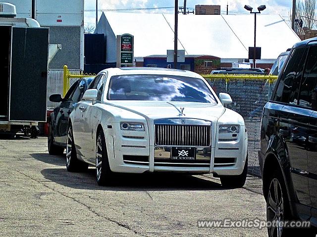 Rolls Royce Ghost spotted in Chicago, Illinois