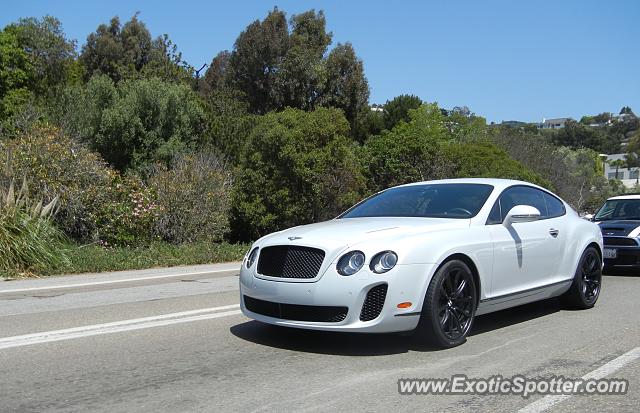 Bentley Continental spotted in La Jolla, California