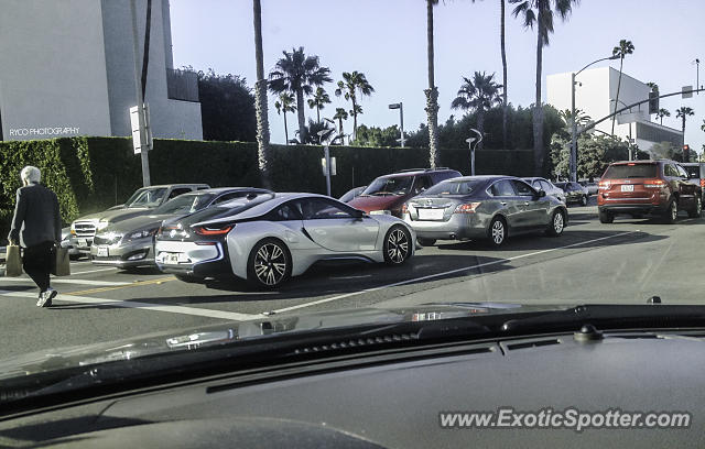 BMW I8 spotted in Santa Monica, California