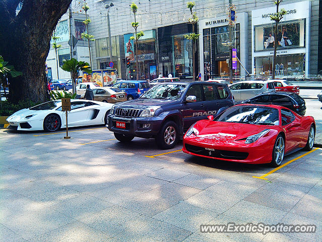 Lamborghini Aventador spotted in Kuala Lumpur, Malaysia