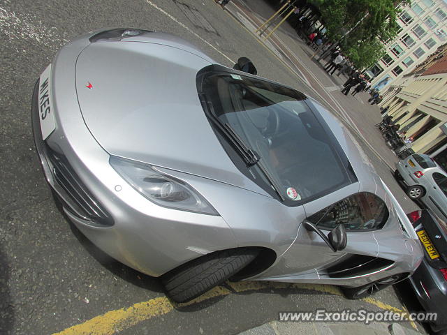 Mclaren MP4-12C spotted in London, United Kingdom