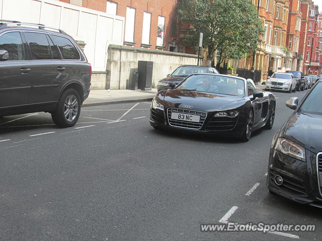 Audi R8 spotted in London, United Kingdom