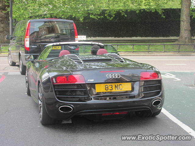 Audi R8 spotted in London, United Kingdom