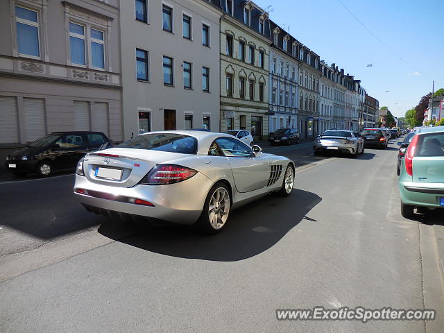 Mercedes SLR spotted in Wuppertal, Germany