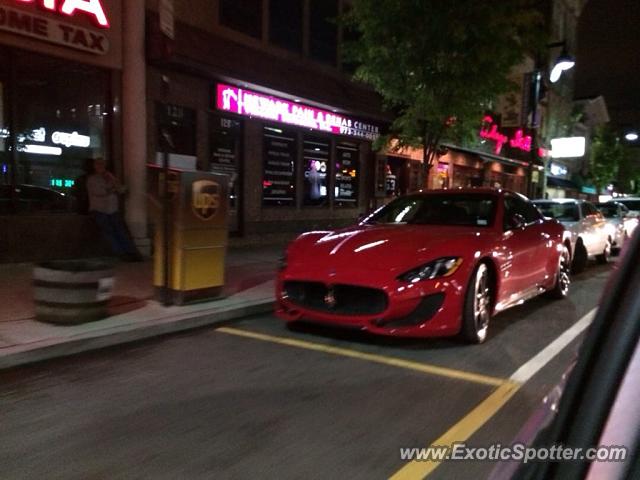 Maserati GranTurismo spotted in Harrison, Newark, New Jersey