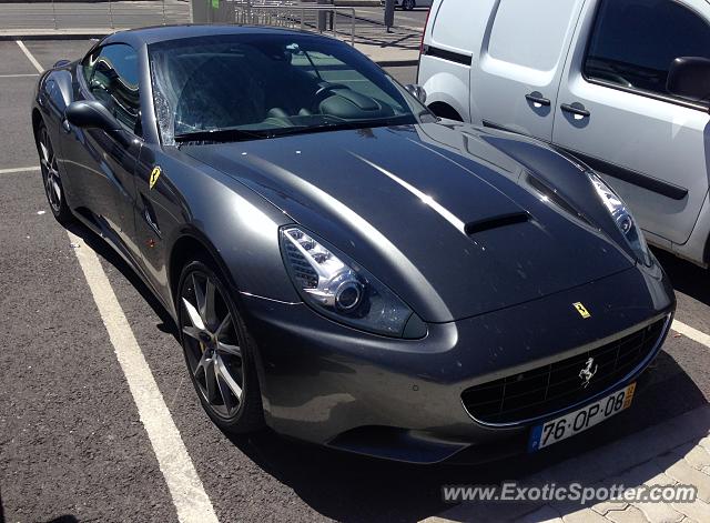 Ferrari California spotted in Faro, Portugal