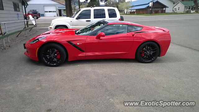 Chevrolet Corvette Z06 spotted in Meeker, Colorado