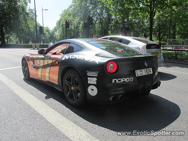 Ferrari F12 spotted in London, United Kingdom