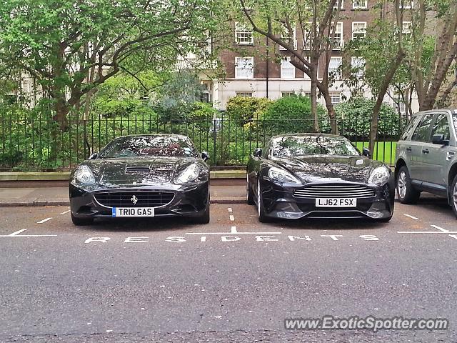 Aston Martin Vanquish spotted in London, United Kingdom