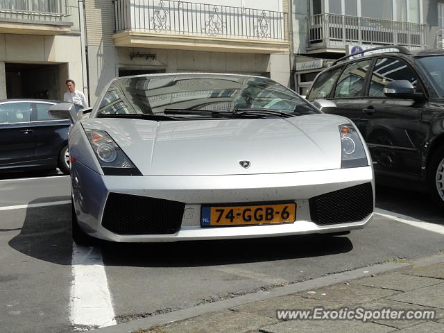 Lamborghini Gallardo spotted in Knokke-Heist, Belgium