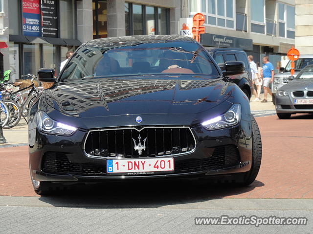 Maserati Ghibli spotted in Knokke-Heist, Belgium