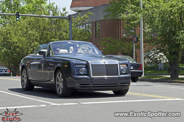 Rolls Royce Phantom spotted in Greenwich, Connecticut