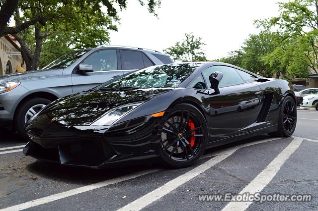 Lamborghini Gallardo spotted in Dallas, Texas