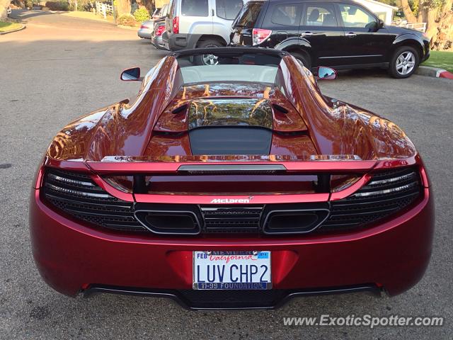 Mclaren MP4-12C spotted in Monterey, California