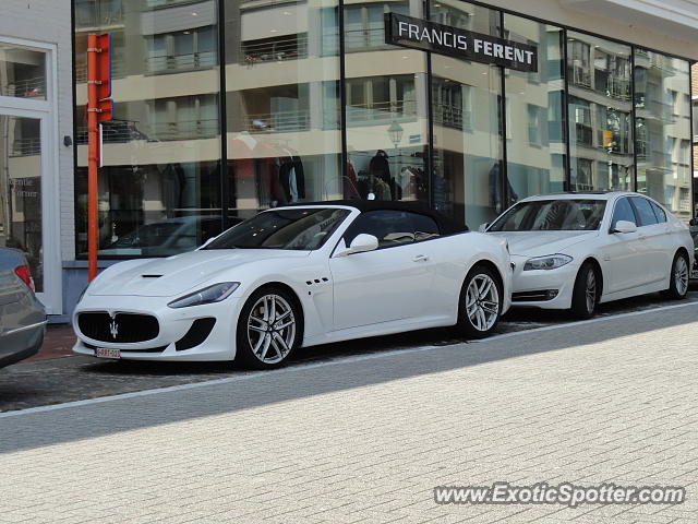 Maserati GranCabrio spotted in Knokke-Heist, Belgium