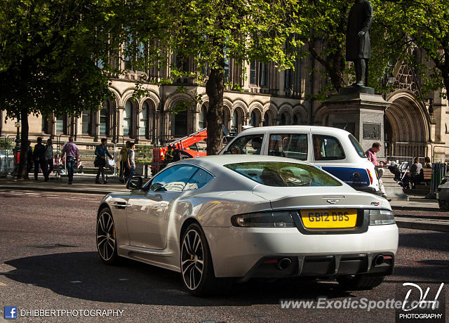 Aston Martin DBS spotted in Manchester, United Kingdom