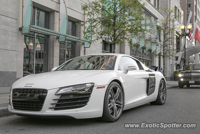 Audi R8 spotted in Boston, Massachusetts