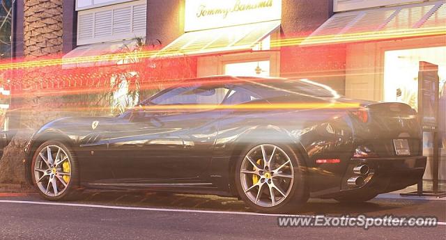 Ferrari California spotted in San Jose, California