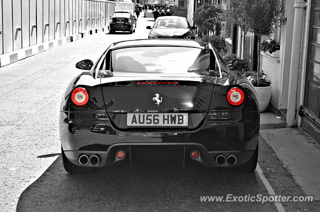 Ferrari 599GTB spotted in London, United Kingdom