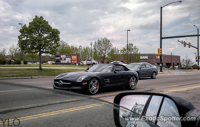 Mercedes SLS AMG spotted in Federal Heights, Colorado