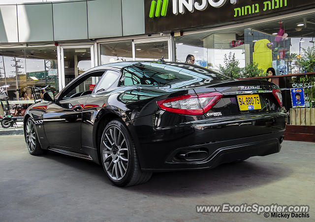 Maserati GranTurismo spotted in Herzliya, Israel