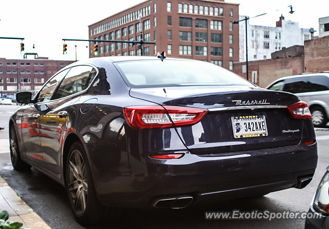 Maserati Quattroporte spotted in Indianapolis, Indiana