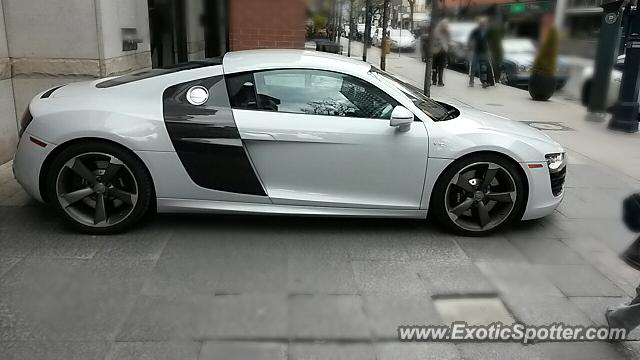 Audi R8 spotted in Toronto, Canada