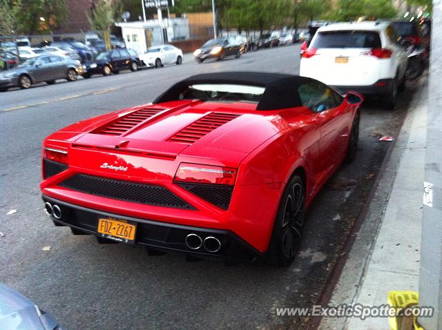 Lamborghini Gallardo spotted in Bronx, New York