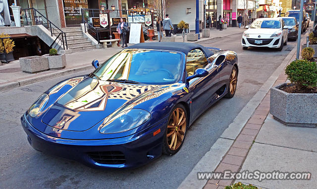 Ferrari 360 Modena spotted in Toronto, Ontario, Canada