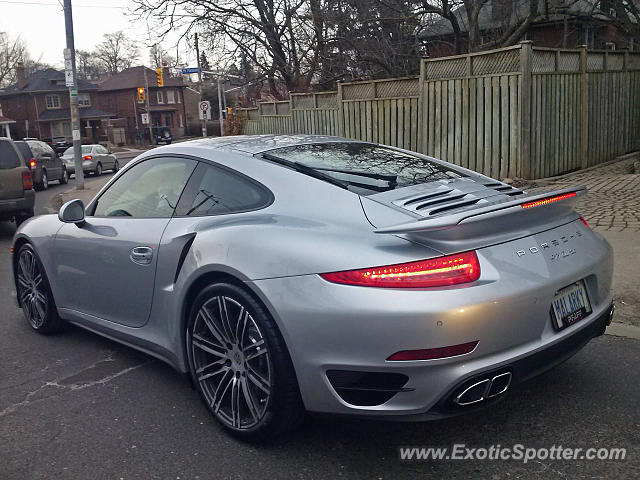 Porsche 911 Turbo spotted in Toronto, Canada