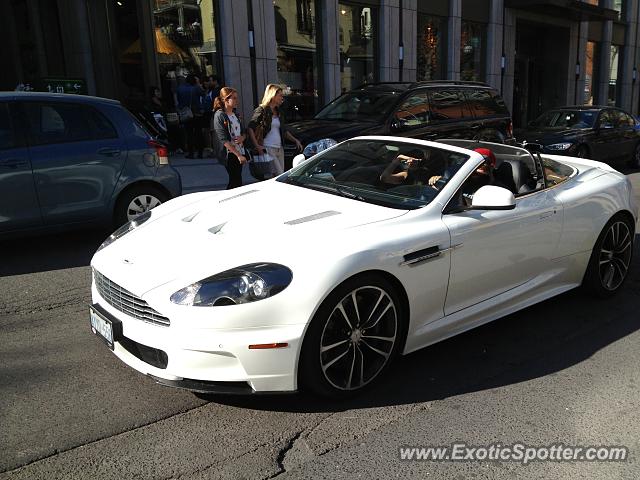 Aston Martin DBS spotted in Toronto, Canada