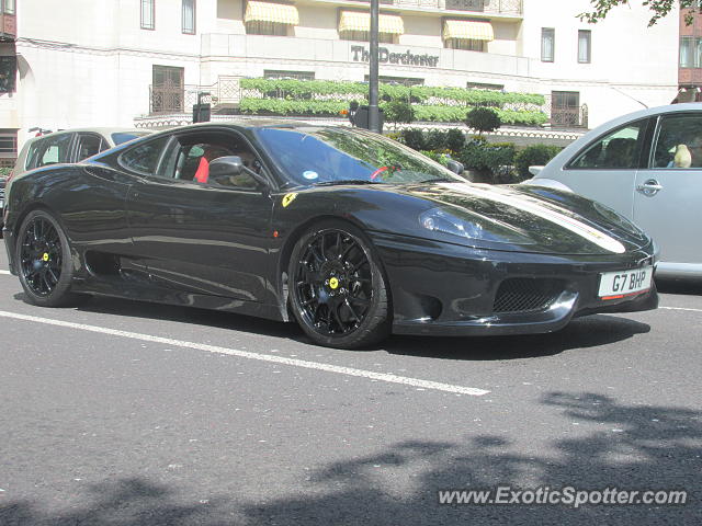 Ferrari 360 Modena spotted in London, United Kingdom