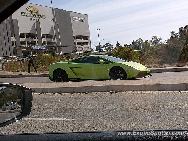 Lamborghini Gallardo spotted in Johannesburg, South Africa