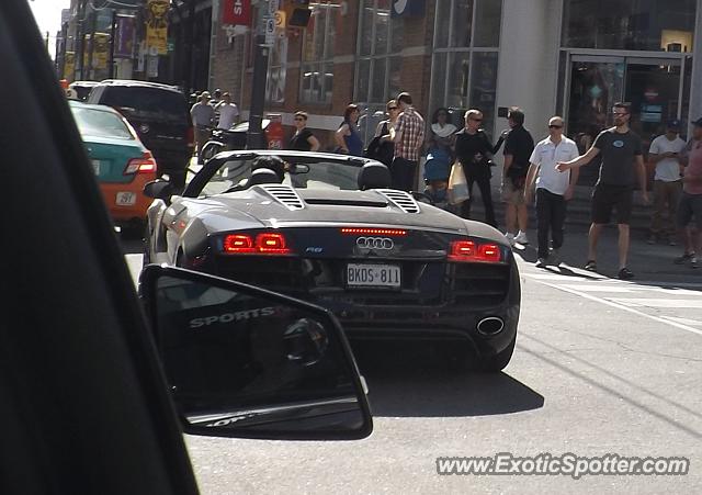 Audi R8 spotted in Toronto, Ontario, Canada