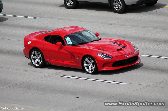 Dodge Viper spotted in Denver, Colorado