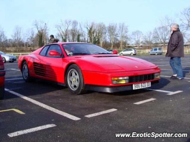 Ferrari Testarossa spotted in LILLE, France