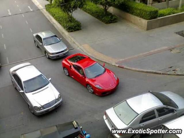 Ferrari F430 spotted in Bangkok, Thailand