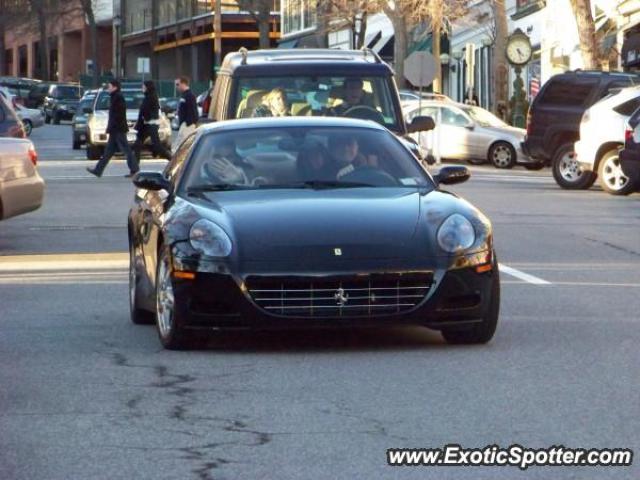 Ferrari 612 spotted in Greenwich, Connecticut