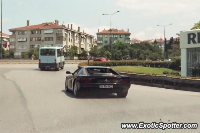 Ferrari Testarossa spotted in Istanbul, Turkey