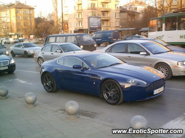 Aston Martin Vantage spotted in Sofia, Bulgaria