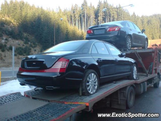 Mercedes Maybach spotted in Makov, Czech Republic