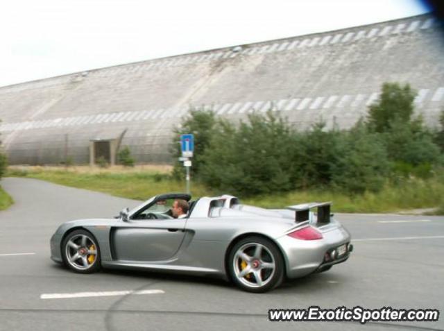 Porsche Carrera GT spotted in Embsen, Germany