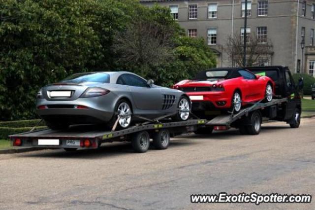 Mercedes SLR spotted in Istanbul, Turkey