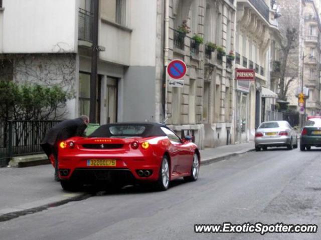 Ferrari F430 spotted in Paris, France