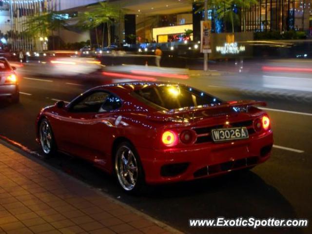 Ferrari 360 Modena spotted in Kuala Lumpur, Malaysia