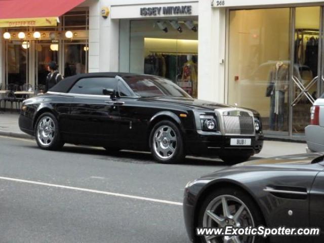 Rolls Royce Phantom spotted in London, United Kingdom